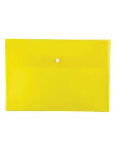 ซองกระดุมพลาสติก F4 เหลือง ออร์ก้า F-120