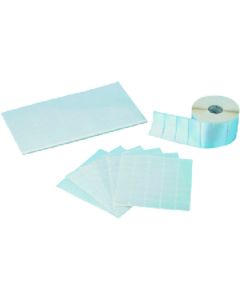 ป้ายผ้าซาติน 16 x 50 สีขาว