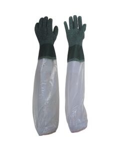 ถุงมือพร้อมปลอกแขน ถังขยะไม้ไผ่พร้อมปลอกแขน M