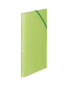 Clear-File Holder-In 12P Yellow-Green