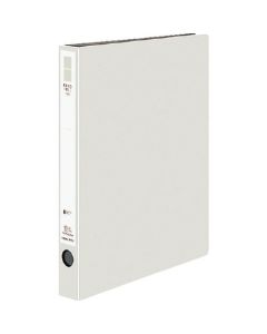 แฟ้มวงแหวน <ER> A4 แนวตั้ง เส้นผ่านศูนย์กลางภายใน 30 มม. 2 รู เทาอ่อน Fu-UR430NLM