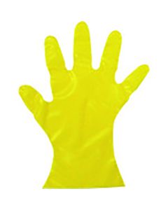 ถุงมือมิจัส สีเหลือง L 200 ชิ้น