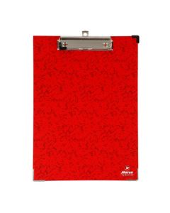คลิปบอร์ด A4 แดง ตราม้า H-99