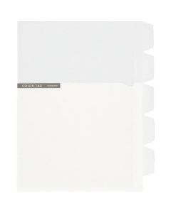 5 ซองใส่ดัชนี A5 <ป้ายสี> ใส CT Fu-C752T