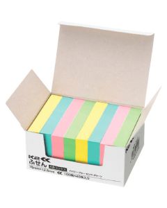 กระดาษโน้ต <K2> 75 x 12.5 มม. 4 คละสี 100 แผ่น x 40 K2 me-7512