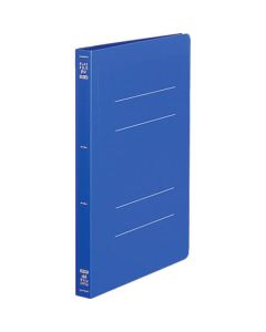แฟ้มเรียบ <PP> A5 แนวตั้ง เข้าเล่ม 15 มม. สีน้ำเงิน Fu-P12B