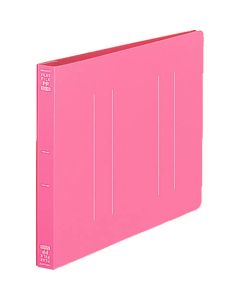แฟ้มแบน <PP> A5 แนวนอน เข้าเล่ม 15 มม. สีชมพู Fu-P17P