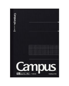 สมุดโน้ตแคมปัส (เส้นตาราง) กึ่ง B5 (เบอร์ 6) เส้นตาราง 5 มม. 40 แผ่น
