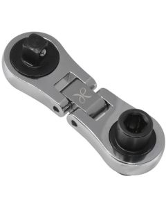 ด้ามแรตเช็ต AP 1/4" DR & 1/4" HEX 72T สั้นพิเศษ