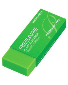 ยางลบพลาสติก <ขายต่อ> (แบบพรีเมี่ยม) สีเขียว Keshi-90G