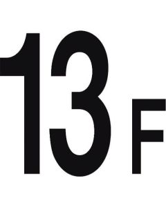 Floor Namber Mark 1แผ่น
