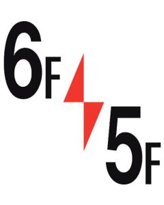 Floor Namber Mark 1แผ่น