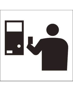 JIS Safety Sign 1แผ่น