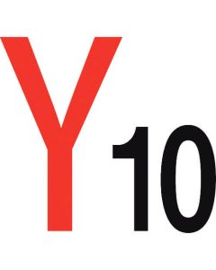 ป้ายกลางถนน 300 เหลี่ยม แม่เหล็ก Y10