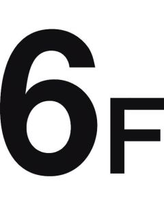 ป้ายตั้งพื้น 450 เหลี่ยม แม่เหล็ก 6F