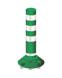 เสากลม 250 สามขาถอดได้ RP-B650-25 สีเขียว