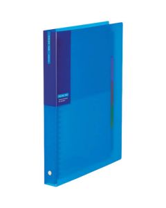 สมุดสันห่วง B5 <ป้ายสี> PP ฟ้า CTru-C310B