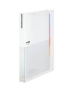 สมุดสันห่วง B5 <ป้ายสี> PP ใส CTru-C310T