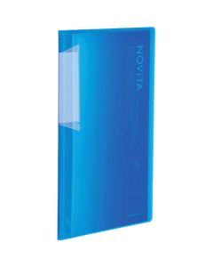 สมุดใส <novita> (แบบฟิกซ์) ซอง 20 แผ่น ฟ้า la-NR320B