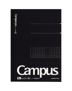 สมุดโน้ต (เส้นตาราง) A5 (เบอร์ 3) 5 มม. เส้นตาราง 80 แผ่น