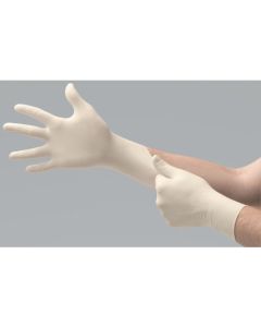 MICROFLEX Diamond Grip Plus Natural Rubber Latex Disposable Gloves 63-754  กล่องละ 100 แผ่น