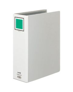 แฟ้มท่อสองเปิด <K2> A4 แนวตั้ง 80 มม. เข้าเล่ม 2 รู สีเงิน K2 Fu-ETB680C