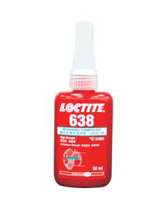 LOCTITE 638 น้ำยาตรึงเพลา แรงยึดสูง เซตตัวเร็ว 250ml