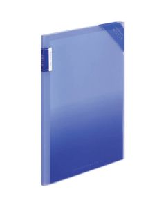 สมุดใส < motte > (แบบติดตายตัว) A4 แนวตั้ง สีน้ำเงิน 6 กระเป๋า Fu-LM5710B-6