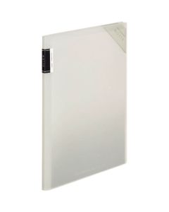 สมุดใส < motte > (แบบติดตายตัว) A4 แนวตั้งสีเทาอ่อน 6 กระเป๋า Fu-LM5710LM-6