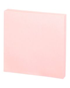 กระดาษรีไซเคิล กระดาษโน้ต <K2> 75mm x 75mm สีชมพู 1 เล่ม รวมจดหมาย K2 - R7575P