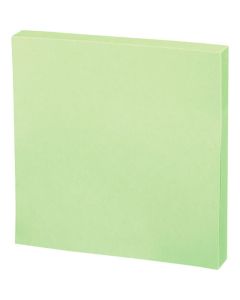 กระดาษรีไซเคิล กระดาษโน้ต <K2> 75mm x 75mm 1 เล่ม สีเขียว K2 mail - R7575G