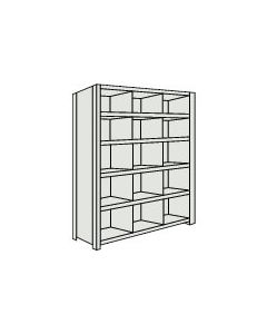 Light-Duty Shelving c/w Shelf Divider(Height:1800mm)