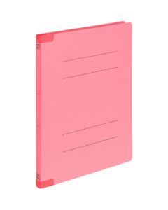 แฟ้มเรียบ <K2> แพ็คเสริมสันหนังสือแนวตั้ง A4 10 เล่ม สีชมพู K2 Fu-BR10PX10