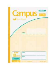 สมุดบันทึกสำหรับวิทยาเขต <Smart Campus> (ตามการใช้งาน) Semi-B5 30 แผ่น 10 มม. เส้นตาราง No-GS30S10LY