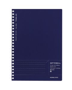 แหวนนุ่ม Biz No. 3 (A5) dot B ปกครอง 50 แผ่น สีน้ำเงิน su-SJ231BT-DB