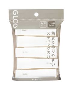 [งดรับออเดอร์ชั่วคราว] กาวแท่ง กาวแท่ง ติดแน่น (ห้อย 5 ชิ้น P) ไซส์ S ta-G301-5P