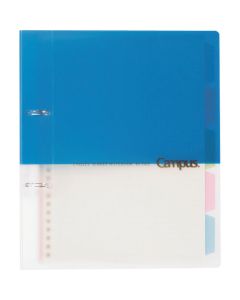 แฟ้ม 2 รู Campus B5 (2 รู) สีน้ำเงิน 10 แผ่น Ru-PP358B