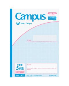 สมุดบันทึกสำหรับวิทยาเขต <Smart Campus> (ตามการใช้งาน) ตาราง 5 มม. เส้นทึบ 10 มม. No-GS30S10-5NLB