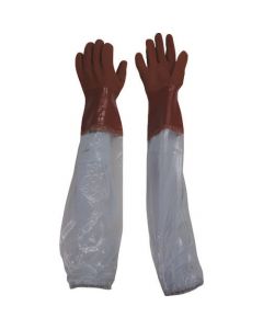 PVC Gloves with Armcover