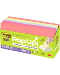 โพสต์-อิท อีโคโนแพ็ค สมุดป๊อปอัพกาวเหนียวแบบรีฟิล