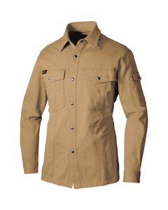 เสื้อเชิ้ตแขนยาว (หนา) เบจ M