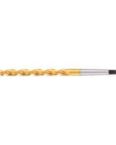 Twist Drill semi Long TiN coating 13.8mm 1เส้น