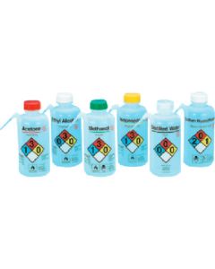 ขวดน้ำยาล้างสารเคมี LDPE 500mL น้ำกลั่น
