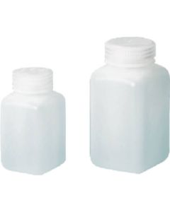ขวดเหลี่ยมปากกว้าง HDPE 500 mL