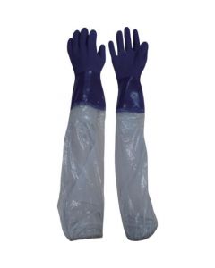 PVC Oil Resistant Gloves wth Armcover