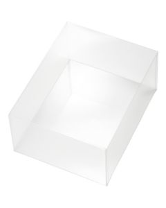 กล่องพลาสติกใส PET ขนาด 165 x 210 x 100 มม.
