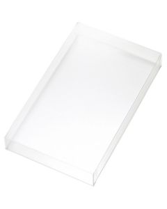 กล่องพลาสติกใส PET ขนาด 120 x 200 x 25 มม.