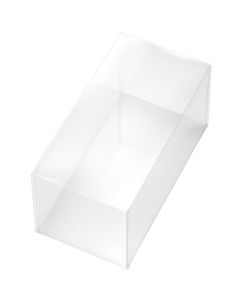 กล่องพลาสติกใส PET ขนาด 100 x 200 x 100 มม.