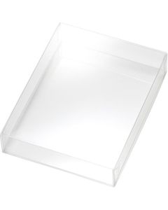 กล่องพลาสติกใส PET ขนาด 100 x 130 x 25 มม.