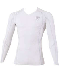 เสื้อคอวีแขนยาว 6616-32-4L